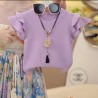 Blouse et pantalon jupe longue fleurie